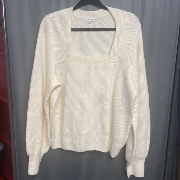 Melwood Square Neck Sweater Madewell XXL (b36.5) - Picture 2 of 7